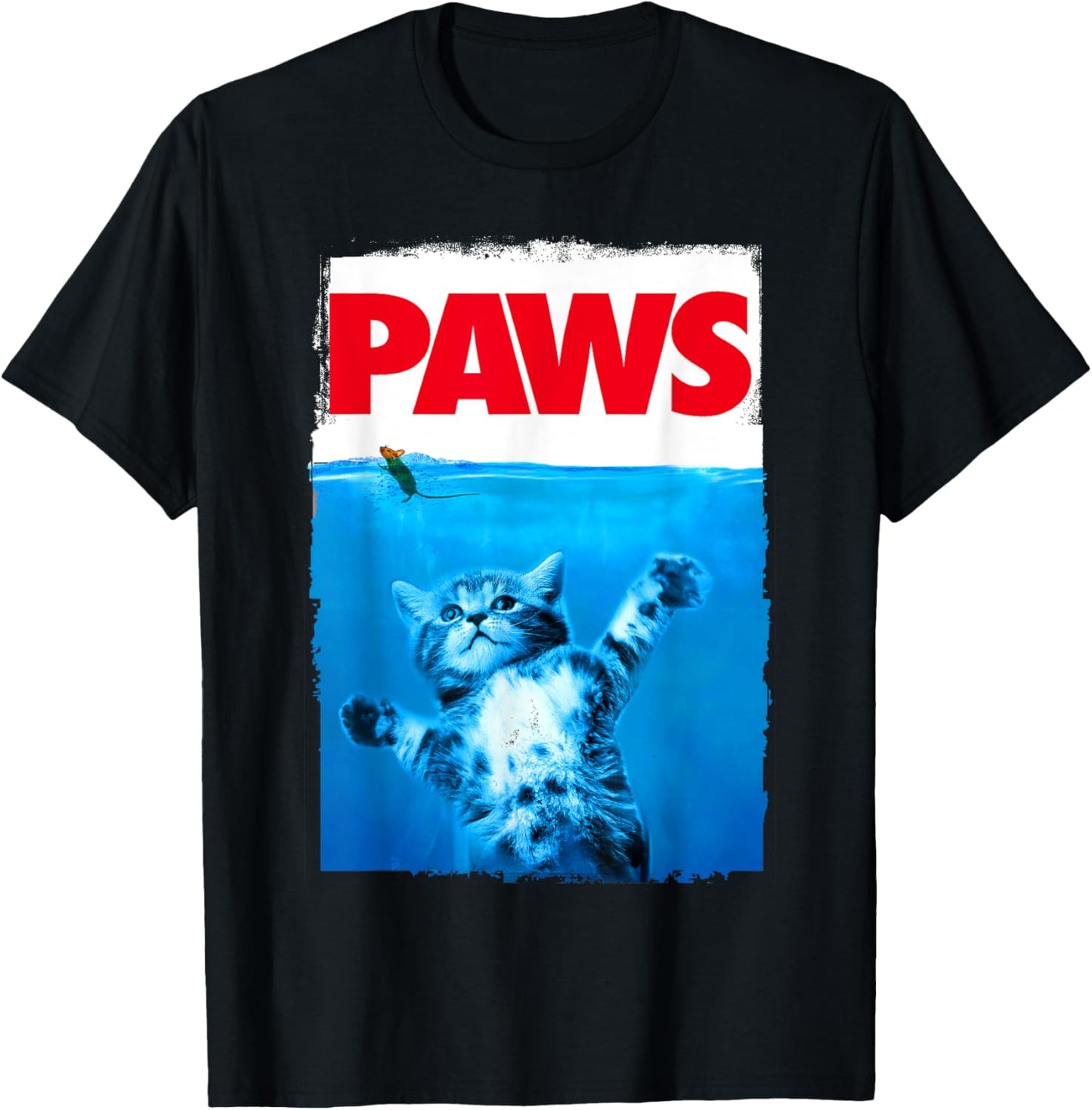 Paws Cat Lover Parody T-Shirt